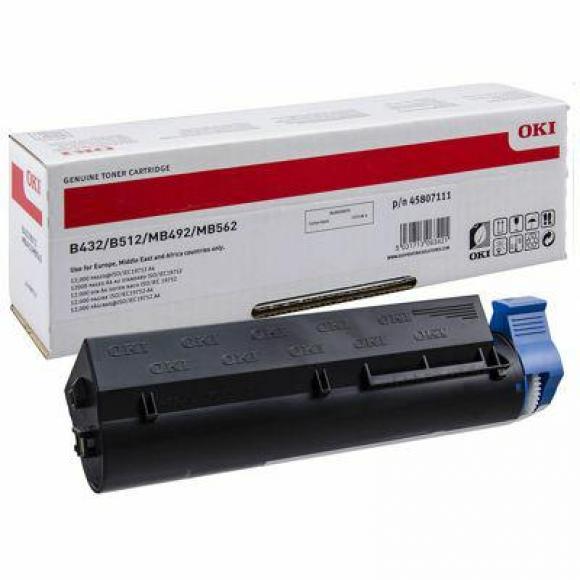 OKI Toner B432/B512 45807111 12K 