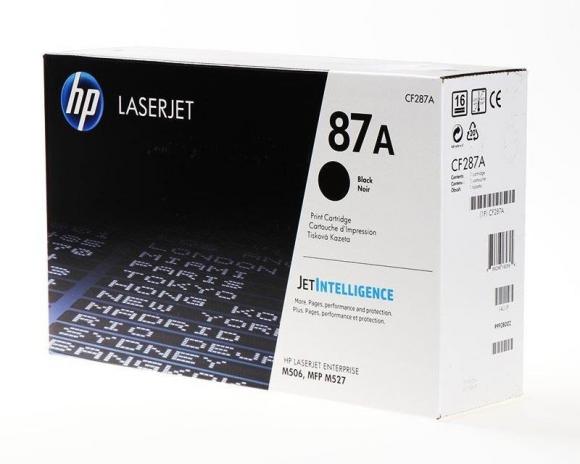 HP Toner nr 87A CF287A Black 9K 