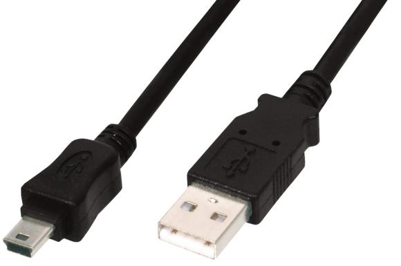 Kabel ASSMANN USB 2.0 HighSpeedTyp USB A /miniUSB